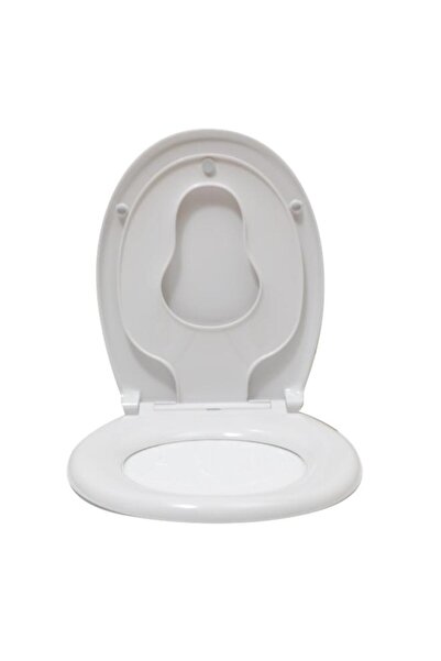 Generic HONEY BEE High-Quality UF OBF Toilet Seat Cover White LPU-002 FAMILY