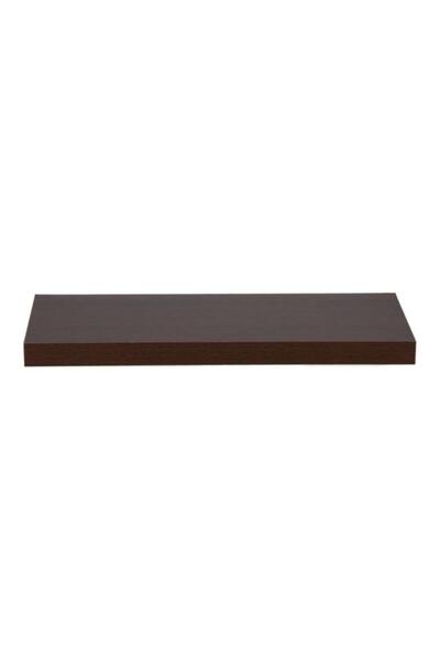 Generic HONEY BEE Wall Mounted Laminated Dust-Resistant Rectangular MDF Floating Shelf Walnut