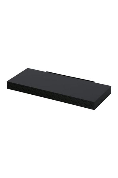 Generic HONEY BEE Rectangular Textured Shelf Black