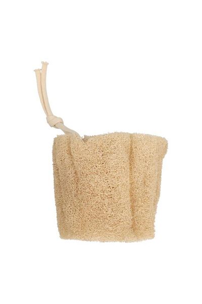 Generic HONEY BEE Lightweight Eco Friendly Natural Bath Loofah with Cotton Cord Beige 10cm EC 010