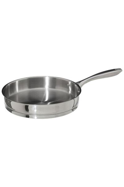 Generic Five Simply Smart Resilience Stainless Steel Saute Pan with Lid Silver 28cm 179708