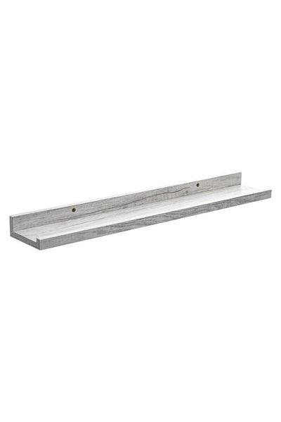 Generic Five Simply Smart Fixy High Quality Wall Shelf Grey Oak 160411D