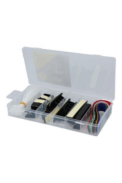 Generic HONEY BEE 71-Piece Durable Cable Manager Set with Storage Case Multicolor