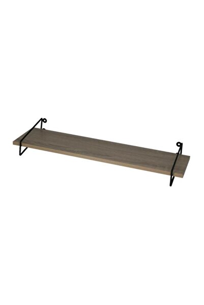 Generic HONEY BEE Rectangular Wall Shelf Black and Brown