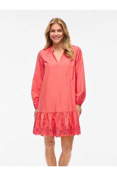VILA Minikleid VIKELLI Langarm