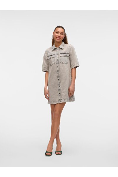 Vero Moda Jeanskleid VMFENJA Kurzes Kleid