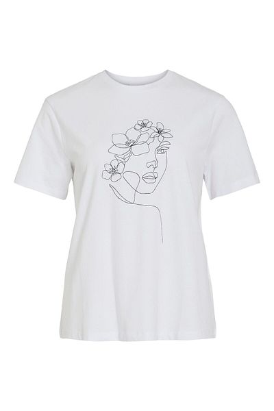 VILA T-Shirt VINORA Rundhals