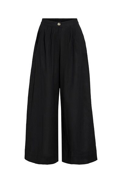 VILA Hose mit weitem Bein VIETNI High Waist