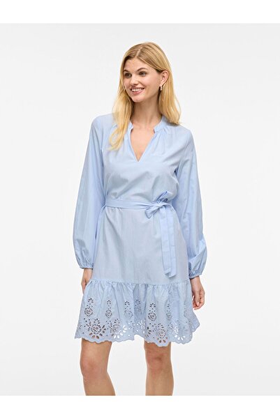 VILA Minikleid VIKELLI Langarm