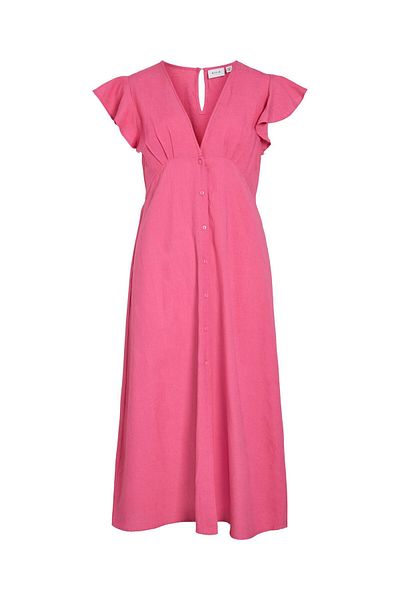 VILA Maxikleid VINELO Kurzärmeliges