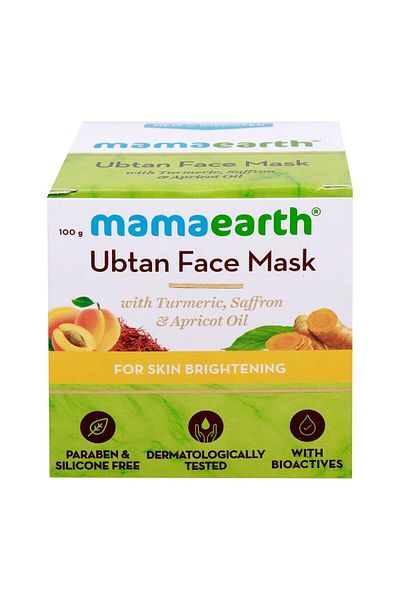 Mamaearth Ubtan Face Mask for Skin Lightening & Brightening