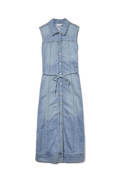 Vero Moda Jeanskleid VMNENYA Midikleid