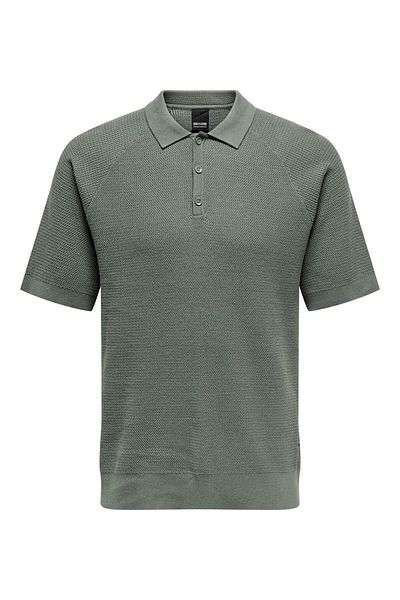 Only & Sons Polo ONSJAMES Gestricktes Poloshirt
