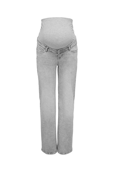 ONLY MATERNITY Jeans mit weitem Bein OLMJUICY Hohe Taille Weiter Beinschnitt Jeans