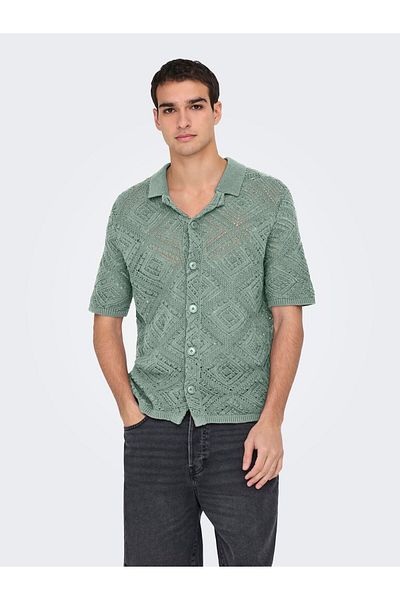 Only & Sons Strickpullover ONSKOLMAR Strickjacke