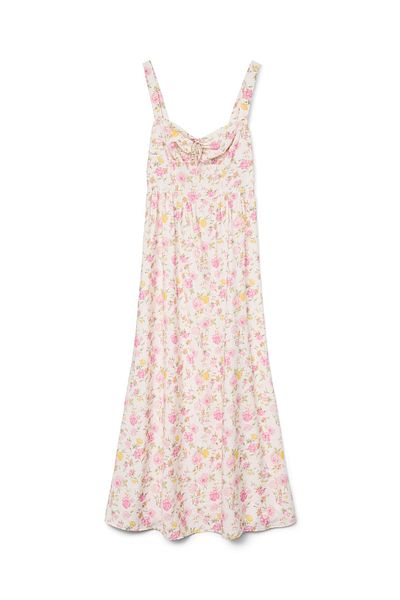 Vero Moda Kleid VMJASMINE Langes Kleid