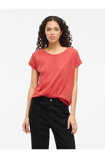 VILA T-Shirt VIDREAMERS Rundhals