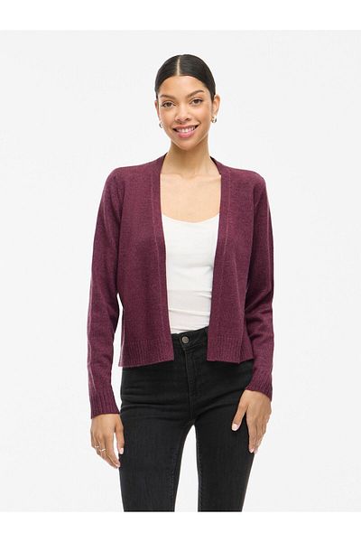 VILA Strickjacke VIRIL Kurzer offener