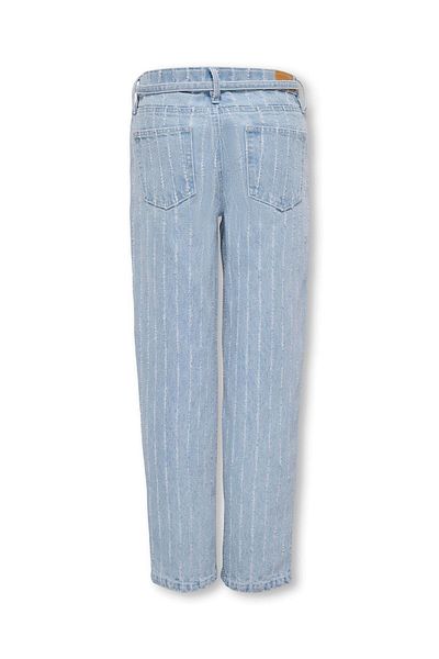 Kids Only Straight-Fit jeans KOGGIANNA Mittlere Taille Ballon Schnitt Jeans