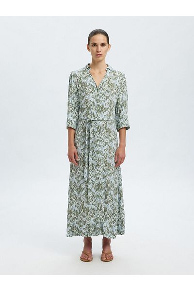 Selected Femme Maxikleid Viskose