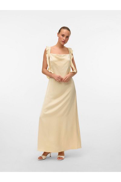 Vero Moda Kleid VMELOISE Langes Kleid