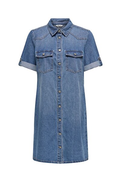 ONLY Jeanskleid ONLLISA Kurzes Kleid