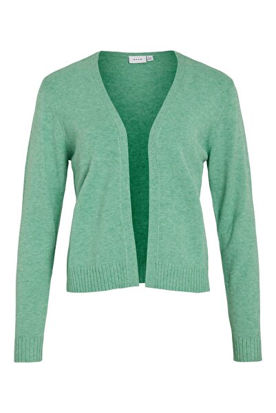 VILA Strickjacke VIRIL Kurzer offener