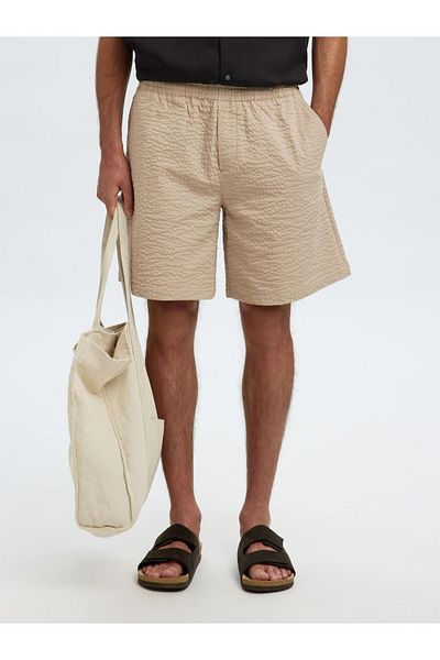 Selected Homme Shorts Seersucker
