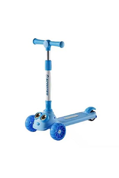 rexa 3 Wheel Children's Scooter Blue C 3 Wheel Scooter for Girls and Boys Scooter Adjustable