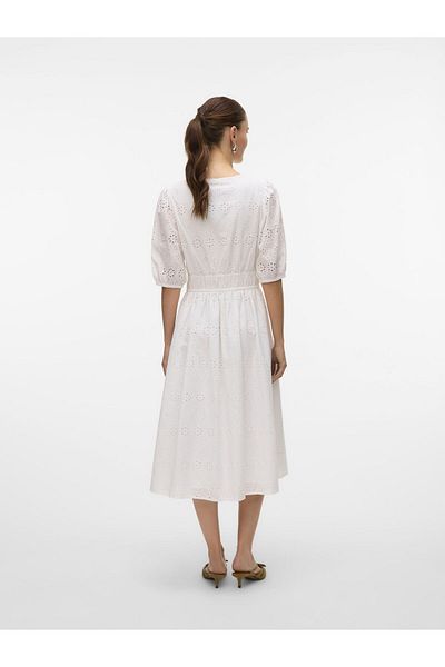 Vero Moda Kleid VMYUSRA Langes Kleid
