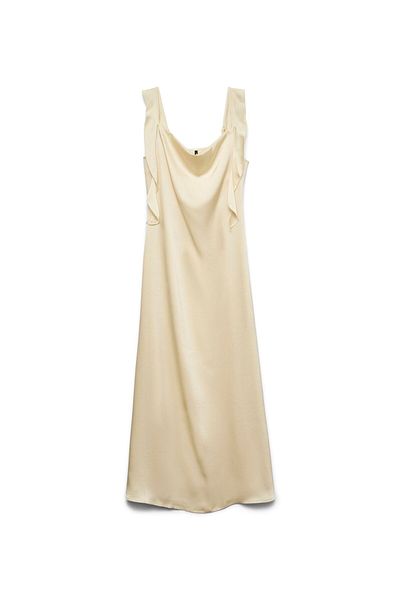 Vero Moda Kleid VMELOISE Langes Kleid