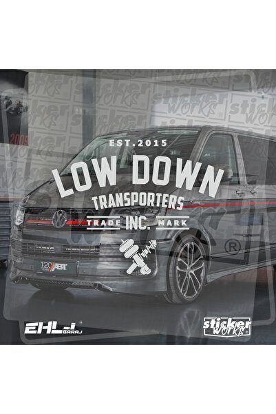 Sticker Works Low down Transporters Rear Window Sticker