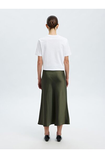 Selected Femme Midirock Satin