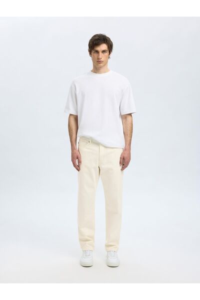 Selected Homme Straight Fit Jeans Baumwollmix