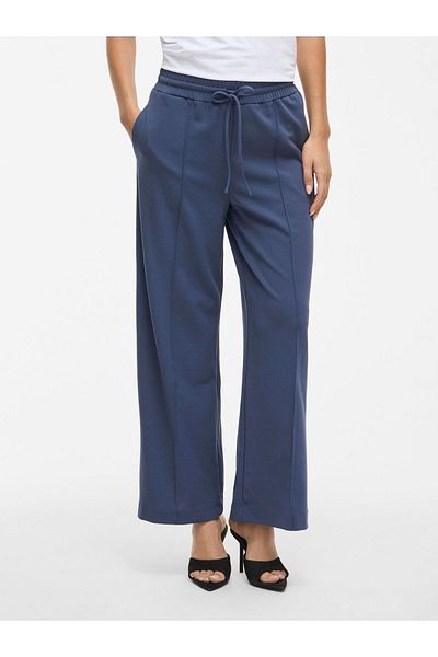 VILA Hose mit weitem Bein VICLUA High Waist