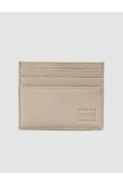 Cabani 100% Genuine Leather Mink Unisex Card Holder