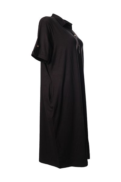Faik Sönmez Μίντι φόρεμα με γιακά Polo Oversize - Casual Chic