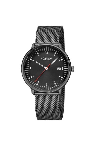 MONDAINE Ανδρικό Ρολόι Mondaine MLE.41220.SM, Quartz, 41mm, 5ATM