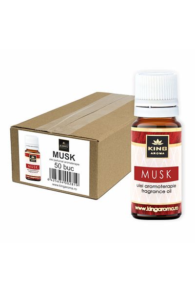 KingAroma Pack of 50 aromatherapy scented oils, Musk, Kingaroma, 10 ml