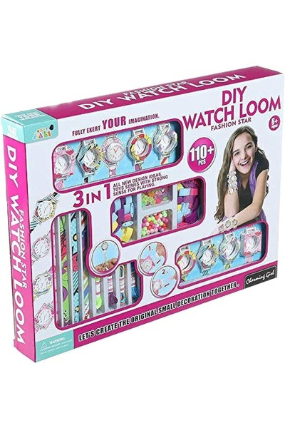 rexa مجموعة نول ساعات Jiali DIY - اصنع وتخصيص حزام ساعتك المنسوج الخاص بك