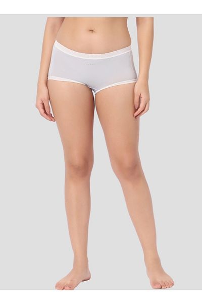 Intimate Queen Corn Bae Lacy Boyshorts – CloudSoft Luxury, Made from Corn Fiber | Soothes Skin, No Roll-Ups