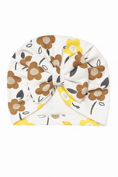 SeaBubbles Floral Baby Girl Bonnet
