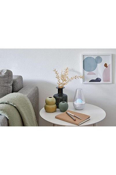 Stadler Form Swiss Made Stadler Form Nina Aroma Diffuser White + Fragrance Globe Pearls Beads Bundle