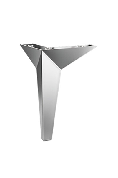 MİSLİNE MODERNO 18 CM KROM Mobilya Ayağı ,Kanepe Ayağı, Koltuk Ayağı, Ünite Ayağı, Konsol Ayağı