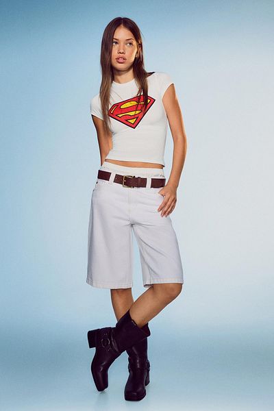 Bershka Short-sleeve Superman T-shirt