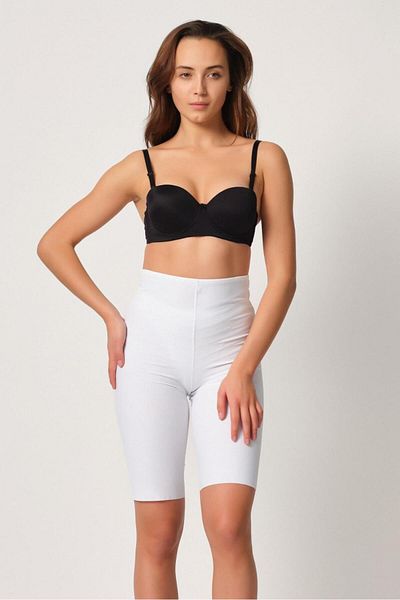 bazaar-turkey all you need White Mi Emay 2923 High Waist Bedrock Long Laser Corset