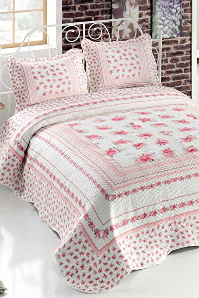 Çeyiz Diyarı Mila Printed Quilted Double Bedspread