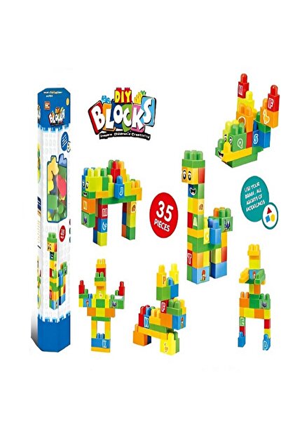 rexa مجموعة مكعبات البناء ميجا بلوكس للأطفال