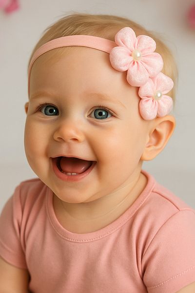 cityvision Double Floral Pearl Children & Baby Hair Band - Special Day - Daily Use