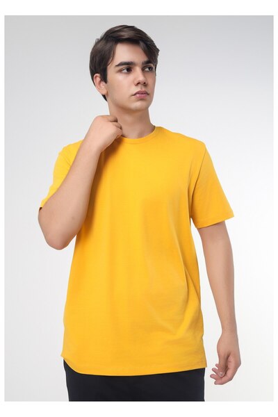 Bumbăcel Tricou barbati plus size – marimi mari
